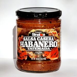 SALSA CASERA HABANERO TATEMADA